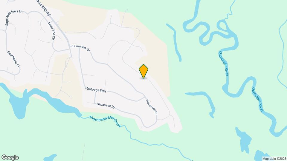 4033 Coosa Dr Map and Location Details