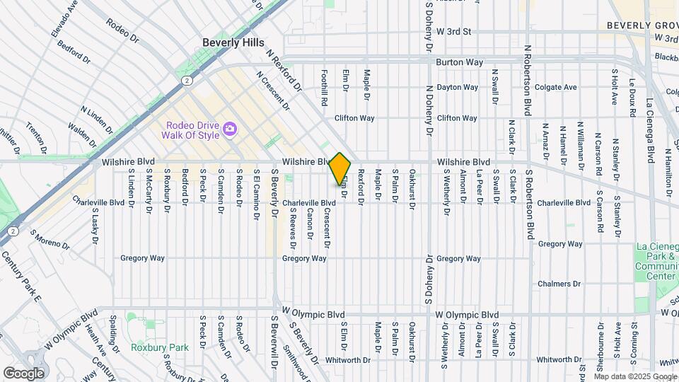 145 S Elm Dr Mapa y Detalles de la Ubicación