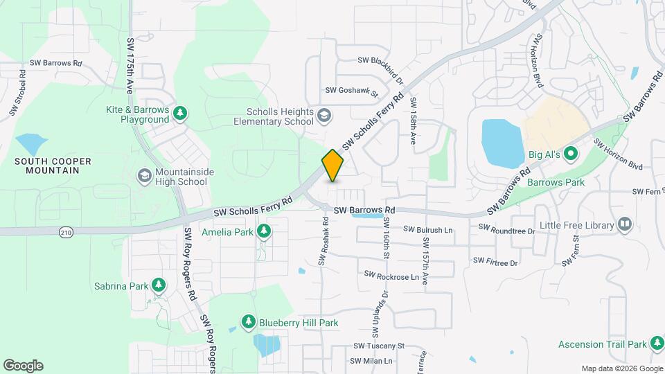 12675 SW Night Heron Ln Map and Location Details