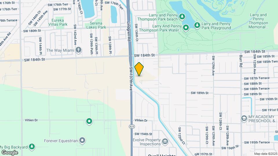 13630 SW 186th Ln, Unit B Map and Location Details