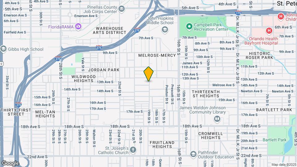 1901 Melrose Ave S Map and Location Details