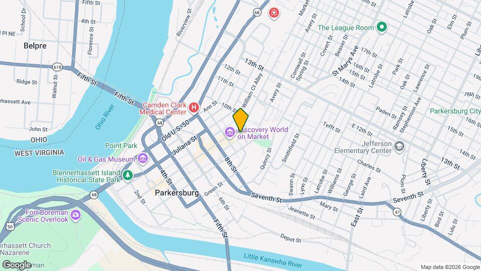 310-9 1/2 9 1/2 St, Unit Apt. 1 Map and Location Details