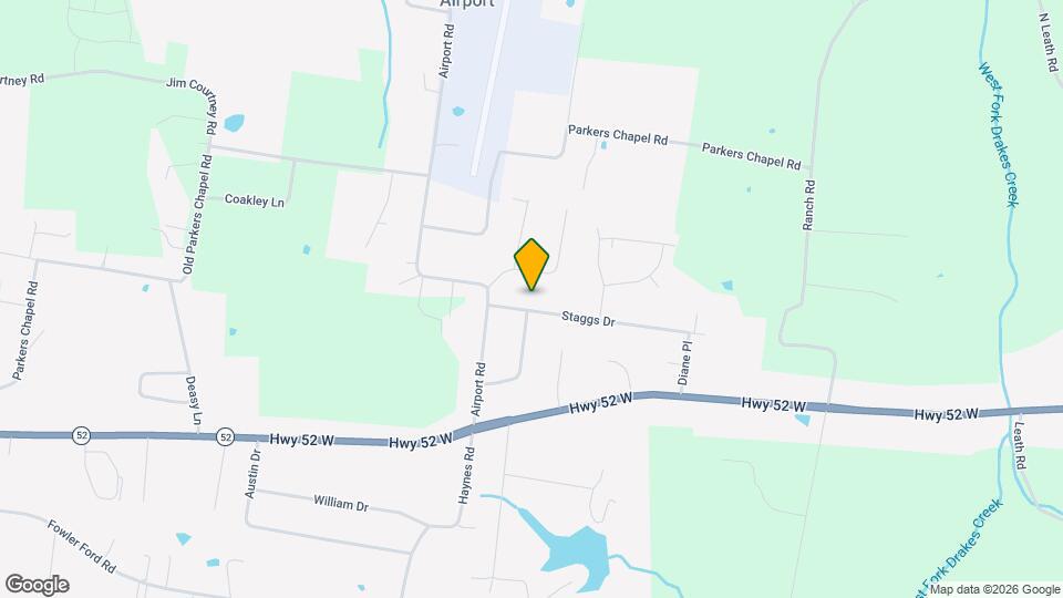 200 Staggs Dr Map and Location Details