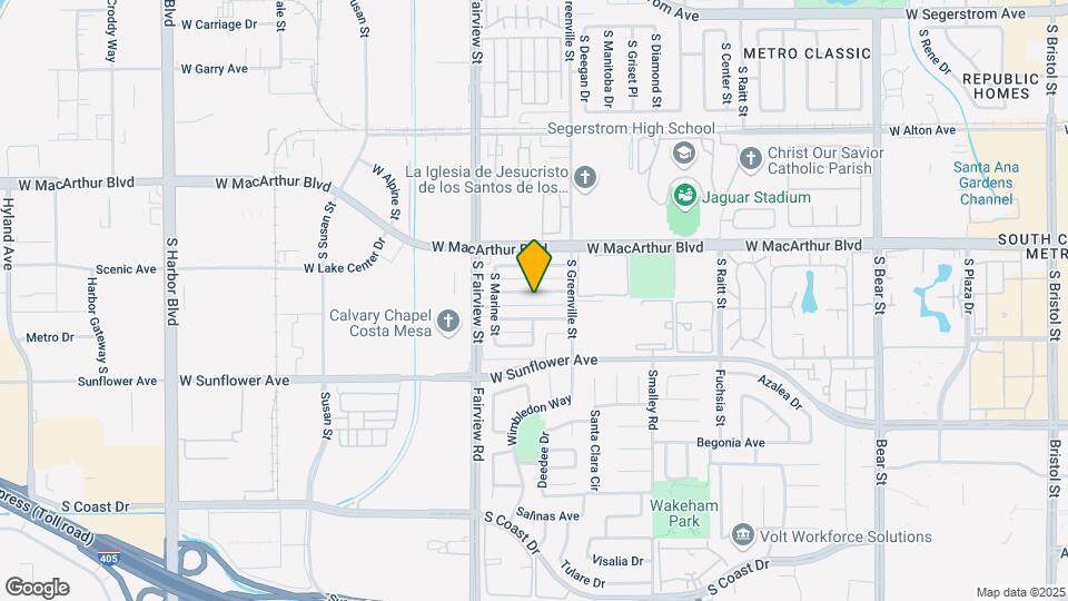 2636 W Orion Ave Map and Location Details