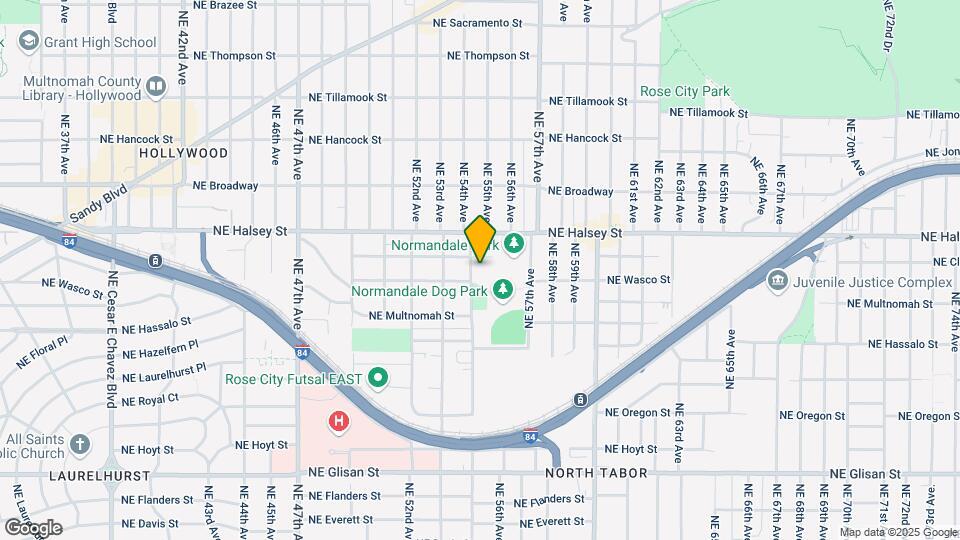 1320-1328 NE 55th Ave Map and Location Details
