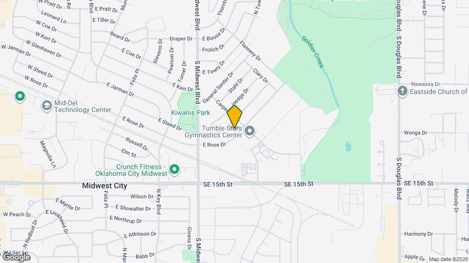 761 E Rose Dr Map and Location Details