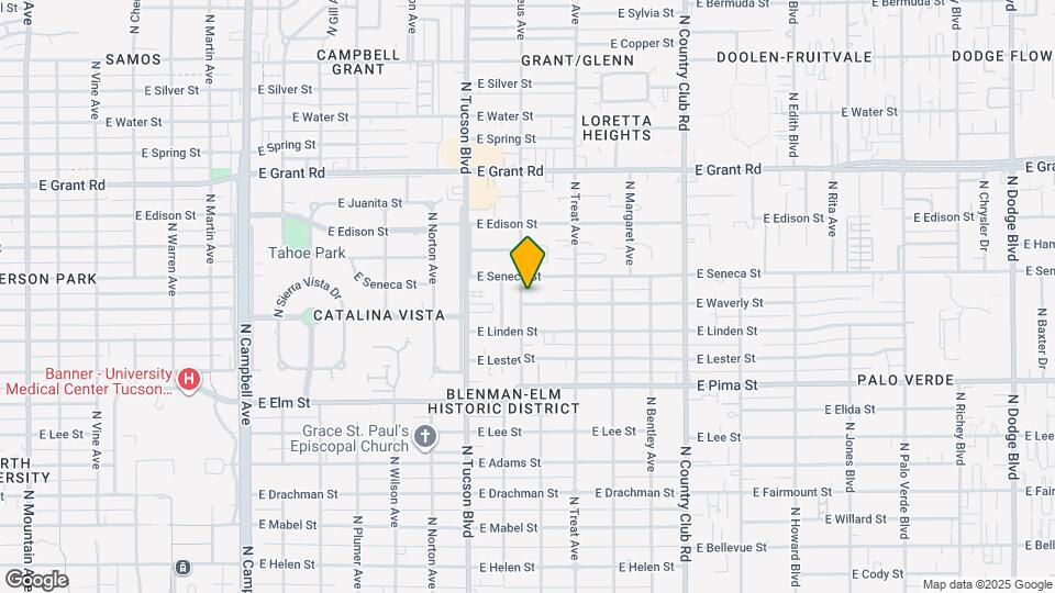 2601 E Waverly St Map and Location Details