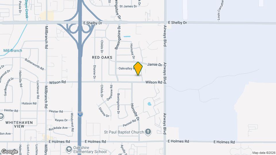 2097 Meadowview Ln Map and Location Details