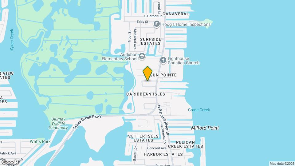 1455 James Ave Map and Location Details