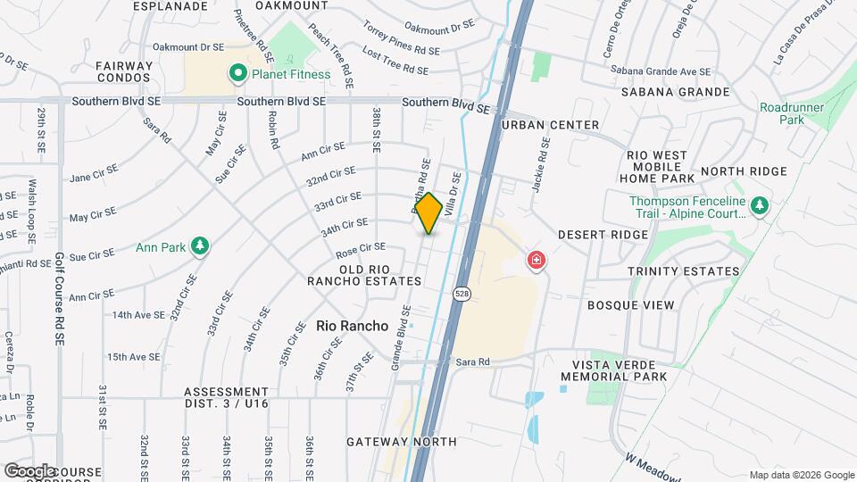 1316 F Grande Blvd SE Map and Location Details