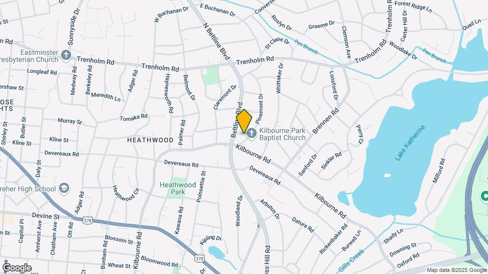 1215 Pinemont Dr Mapa y Detalles de la Ubicación