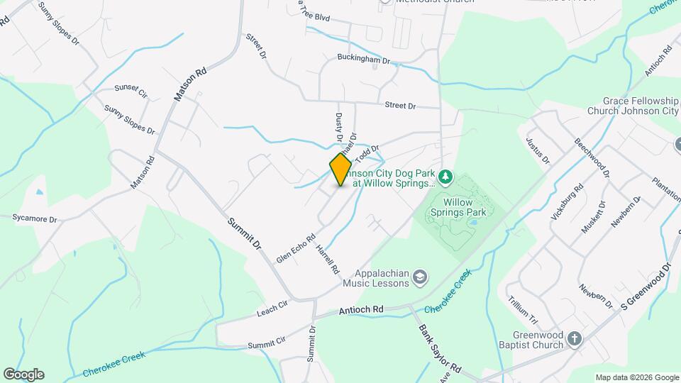 1813 Todd Dr Map and Location Details