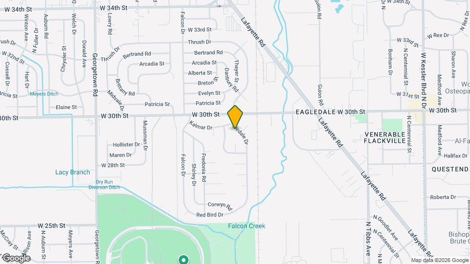 2926 Eagledale Dr Map and Location Details