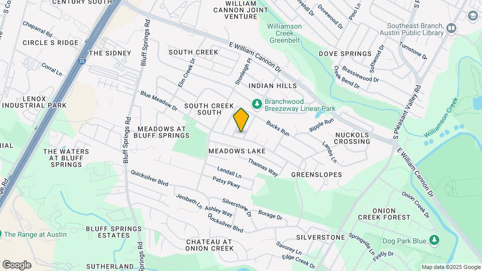 6912 Branchwood Dr Map and Location Details