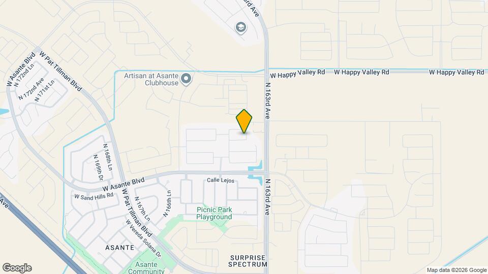 16382 W Questa Dr Map and Location Details