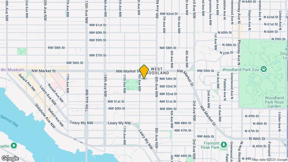 839 NW 54th St Map and Location Details