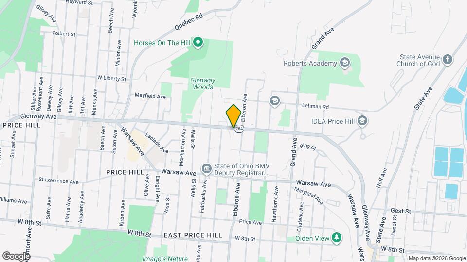 3337 Glenway Ave Map and Location Details