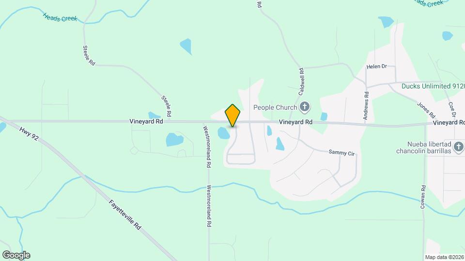 237 Vineyard Ridge Dr Map and Location Details