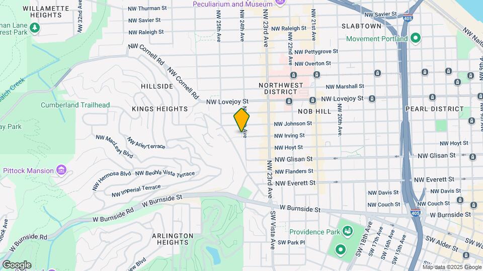 Nob Hill Apartments Mapa y Detalles de la Ubicación