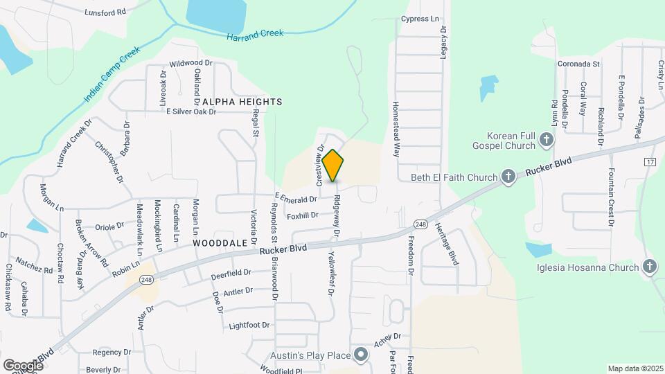 303 Ridgeway Dr Map and Location Details