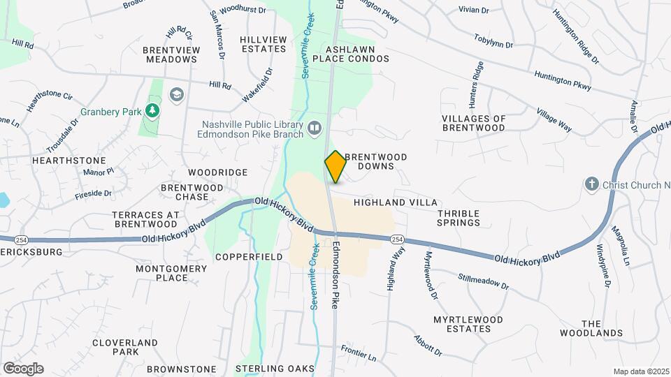 Brentwood Square Map and Location Details