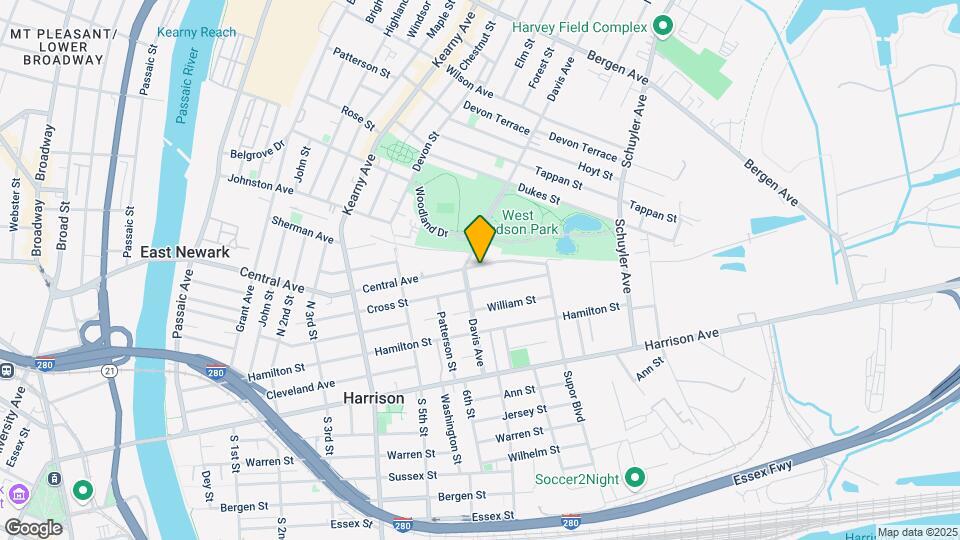 635 Central Ave, Unit Apt#1 Map and Location Details