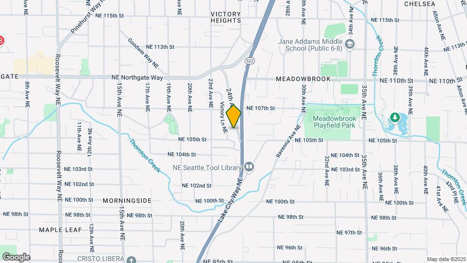 10519 24th Ave NE Mapa y Detalles de la Ubicación
