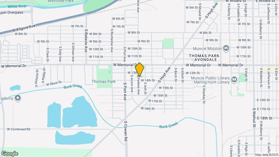 1450 W 14th St Map and Location Details