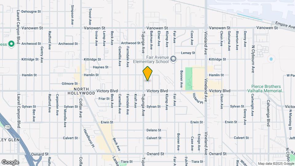 6414 Tujunga Blvd Map and Location Details