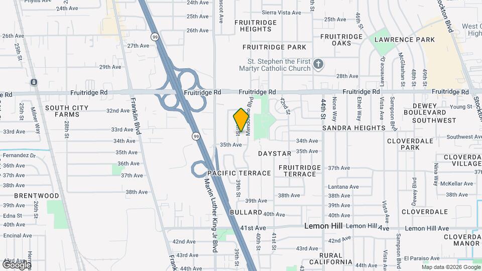 5741 39th St Map and Location Details