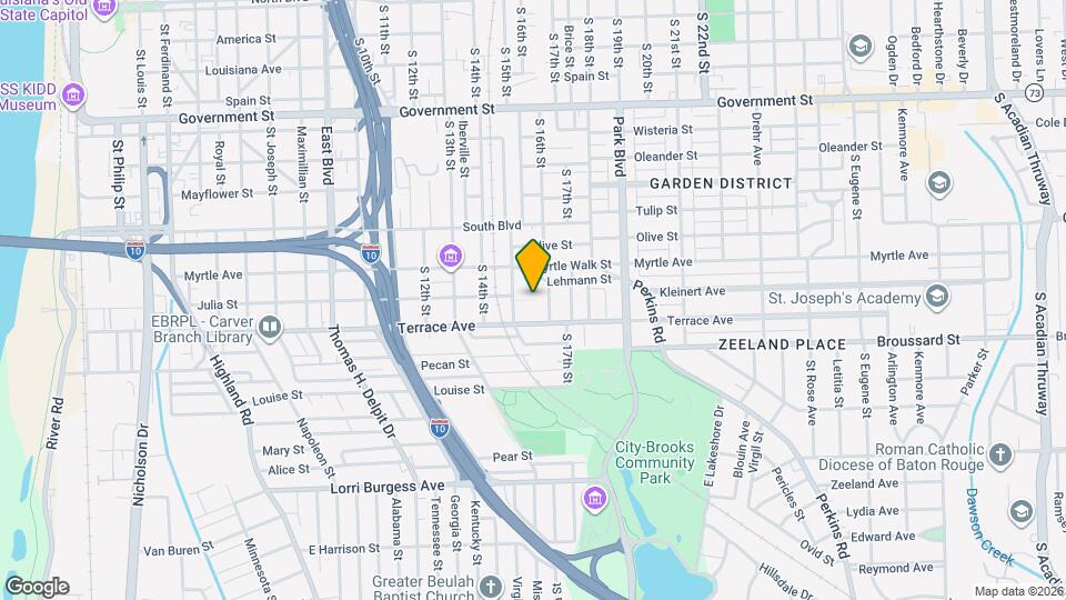 1157 S 15th St, Unit 3 Map and Location Details