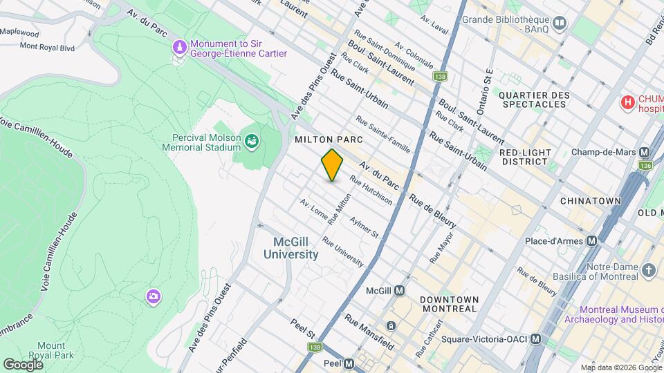 3540 Durocher Rue Map and Location Details