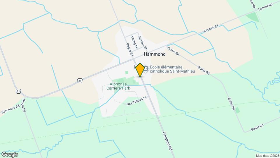 3160 Gendron Rd, Unit 1 Map and Location Details