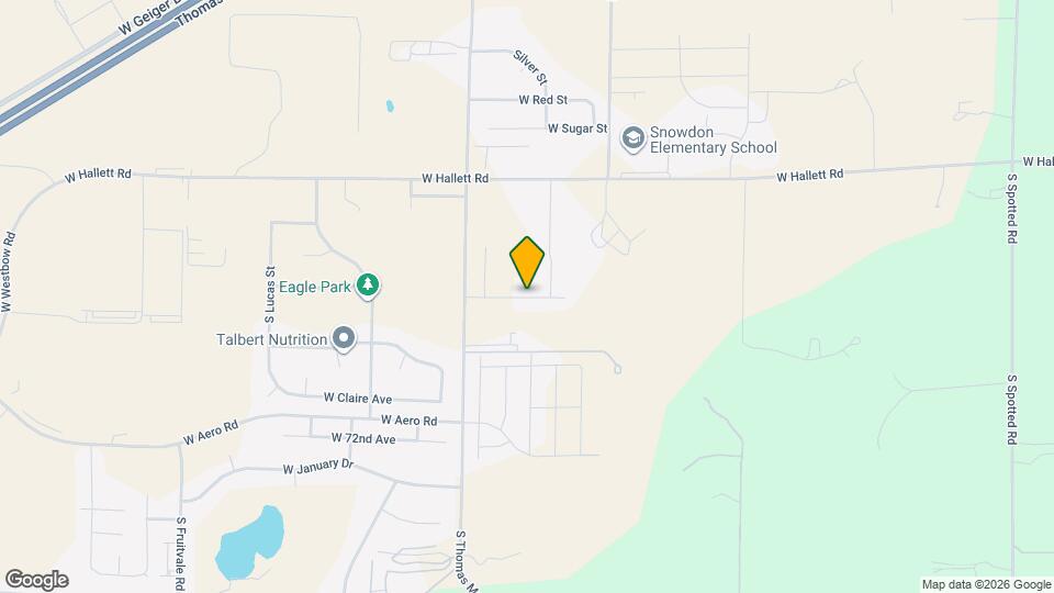 9010 W Winona Rd Map and Location Details