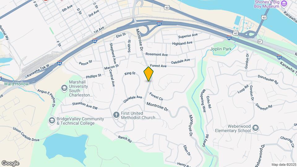608a Montrose Dr Map and Location Details
