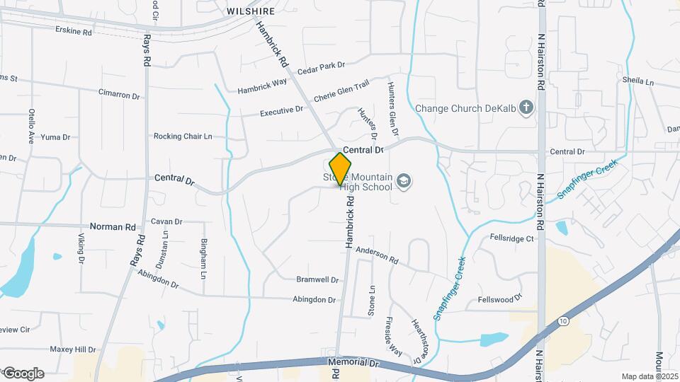 1024 Hambrick Rd Map and Location Details