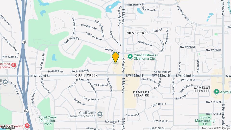 12333 Cedar Springs Ln Mapa y Detalles de la Ubicación
