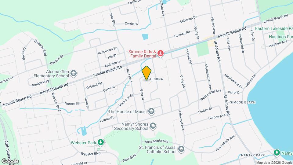 2074 Cynthia Ct Map and Location Details