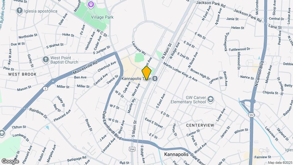 Vida Kannapolis Mapa y Detalles de la Ubicación
