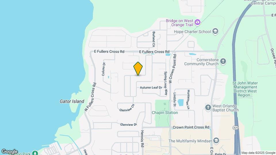 1547 Spring Ridge Cir, Unit 1 Map and Location Details