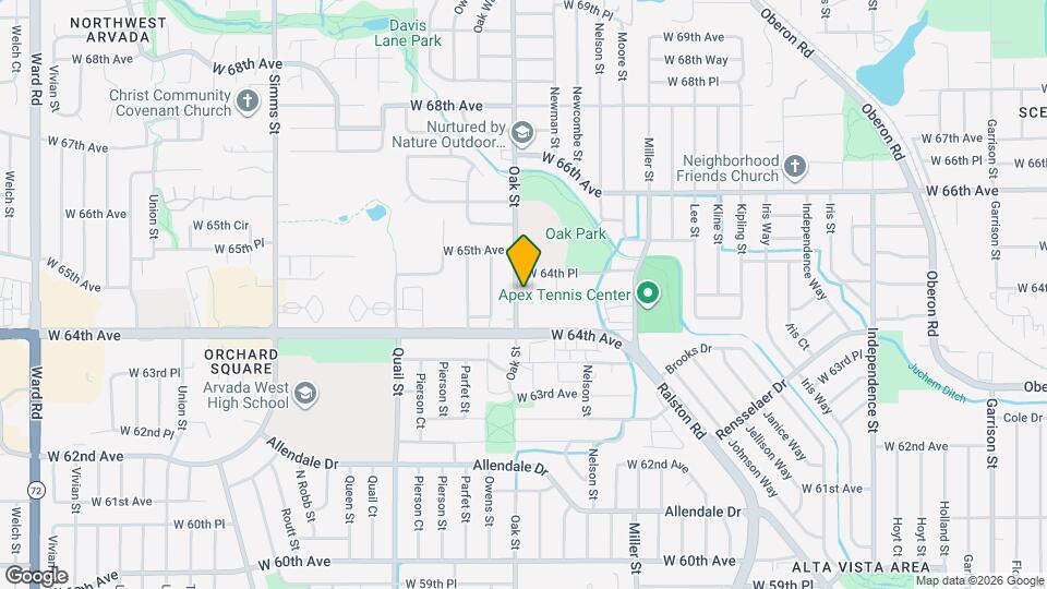 6473 Newcombe Ct Map and Location Details