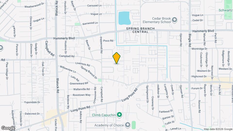 1835 Flowing Springs Trail Map and Location Details