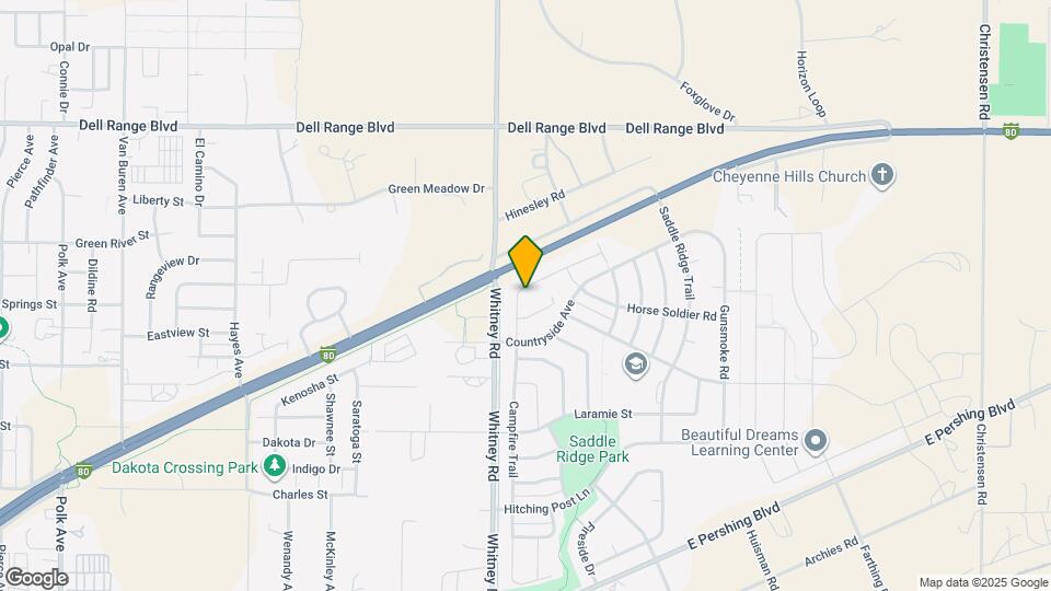 6505 Painted Rock Trl Map and Location Details