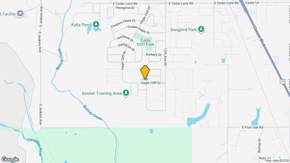 929 Eagle Cliff Dr Map and Location Details