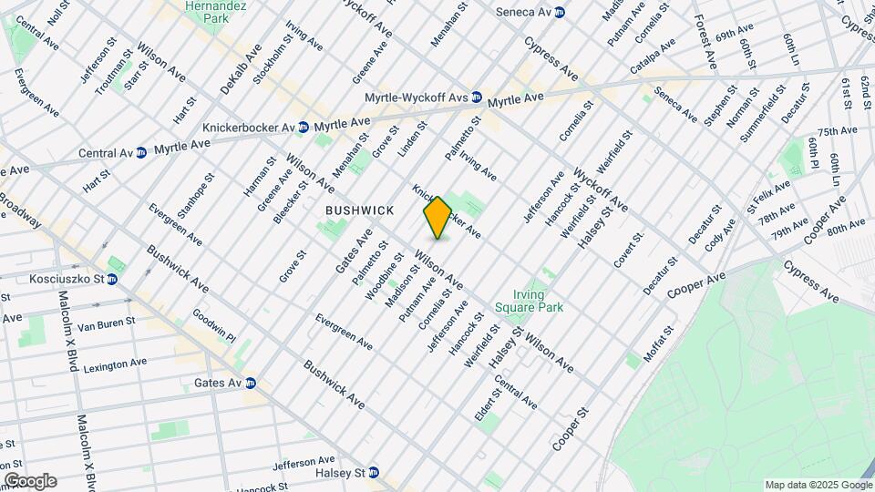 1240 Madison St Mapa y Detalles de la Ubicación