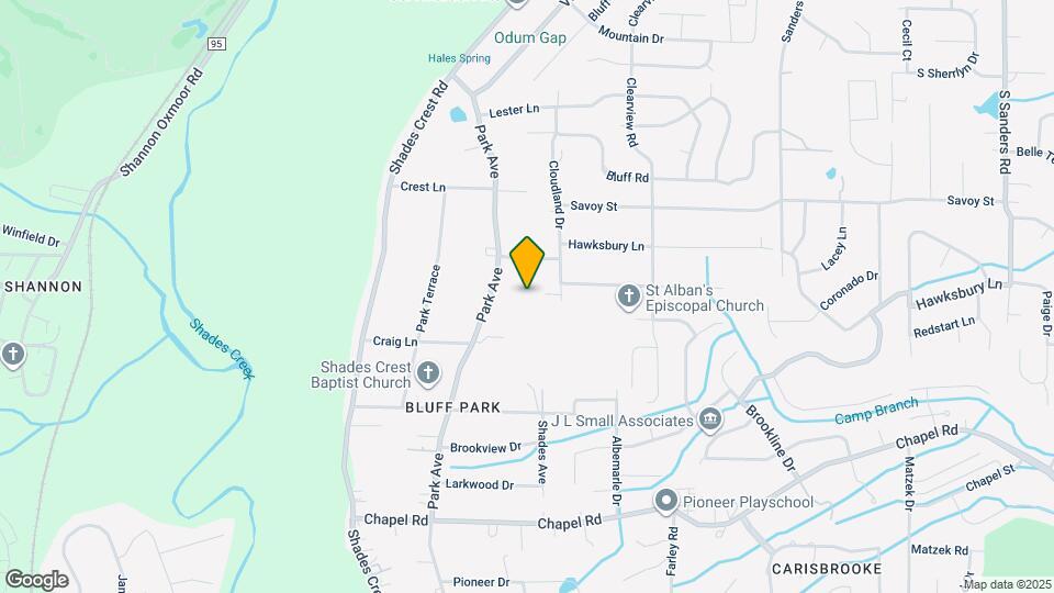 514 Cloudland Dr Map and Location Details