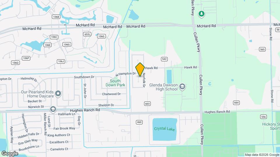 1015 Tennyson Dr Map and Location Details