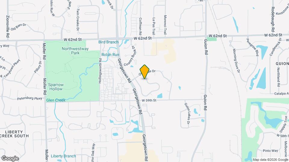6014 Sycamore Forge Ln, Unit 2 Bedroom B604 Map and Location Details