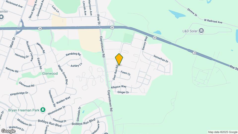 616 Woodchip Rd Map and Location Details