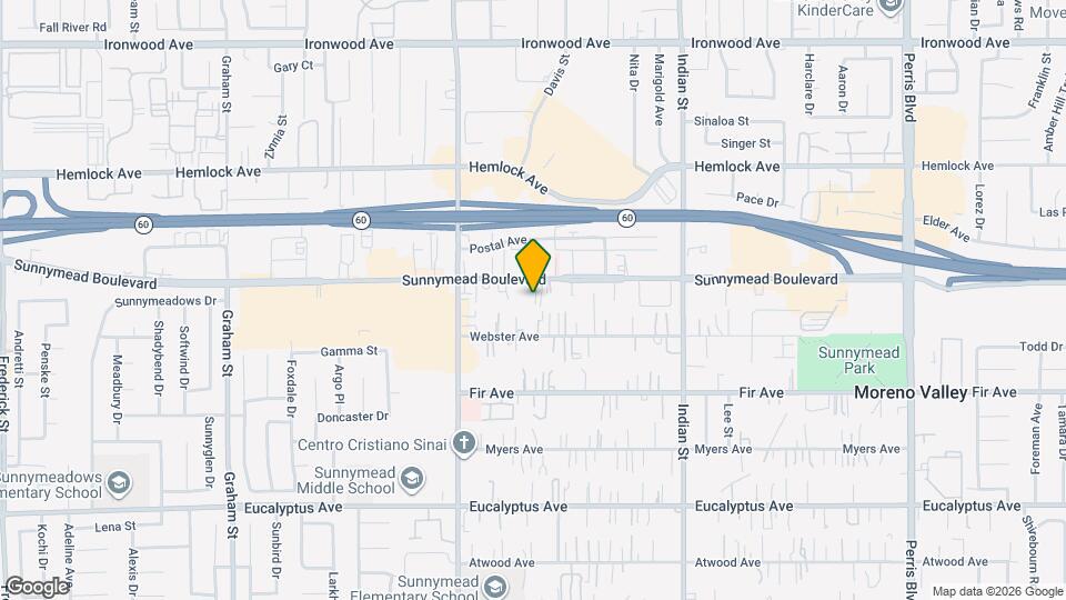 24185 Sunnymead Boulevard Map and Location Details